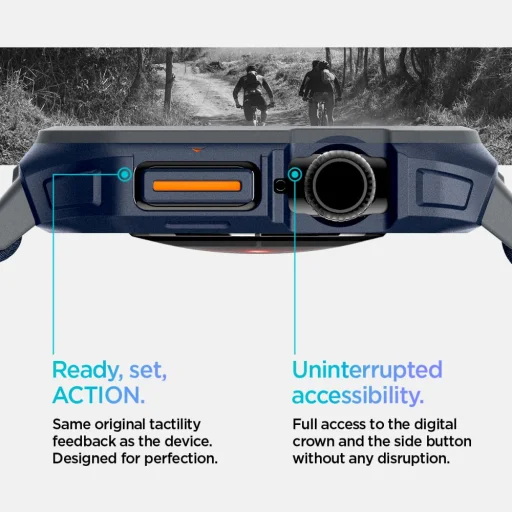 Spigen Lite Fit „pro” Apple Watch 10/11 (46 Mm) Navy Blue - 15