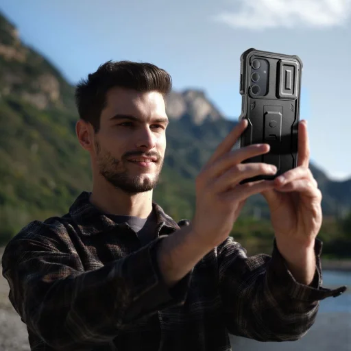 TECH-PROTECT KEVLAR CAM+ SAMSUNG GALAXY A16 4G / 5G FEKETE tok - 6