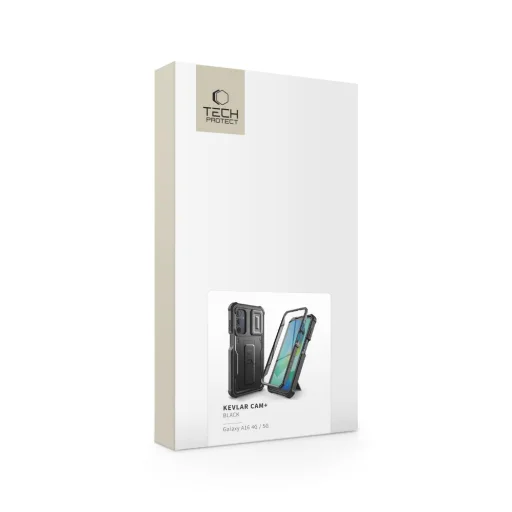 TECH-PROTECT KEVLAR CAM+ SAMSUNG GALAXY A16 4G / 5G FEKETE tok - 7