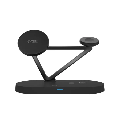 Tech-protect Qi15w-a41 3in1 Magnetic Magsafe Vezeték Nélküli Töltő Fekete - 4