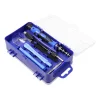 Set of service screwdrivers, bits 115-in-1 metal blue  thumbnail
