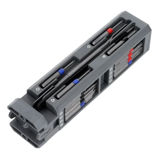 30 az 1-ben szerviz csavarhúzó készlet, alumínium bitek - 5