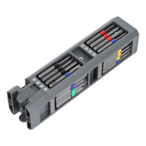 30 az 1-ben szerviz csavarhúzó készlet, alumínium bitek - 6