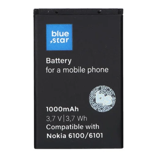 BLUE STAR PREMIUM akkumulátor NOKIA 6101 / 6100 / 6300 1000 mAh-hoz - 1
