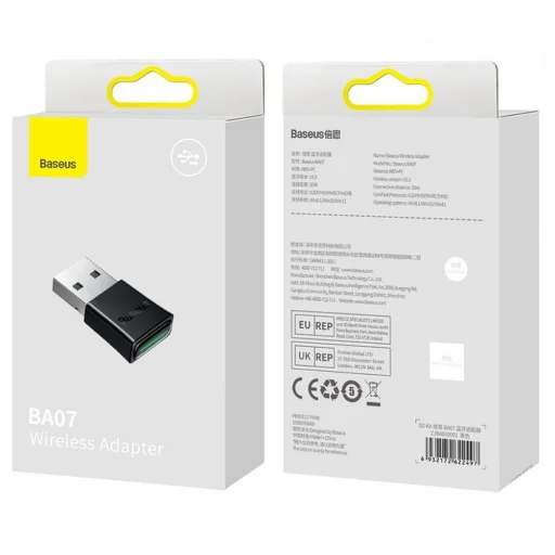 BASEUS adapter bluetooth USB A BA07 fekete - 8