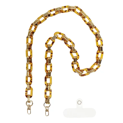 Nyakba akasztható pánt telefonhoz 0619 barna - 1