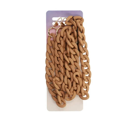 Nyakba akasztható pánt telefonhoz 0076 barna - 2