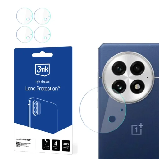 Hybrid Glass kameravédő üvegfólia 3mk Lens Protection for OnePlus 13 - 1