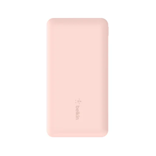 Belkin BOOST CHARGE (10000 mAH) Hordozható Töltő USB-C 15W - Kettős USB-A - 15cm USB-A - C Kábel - Rózsaszín, - 2