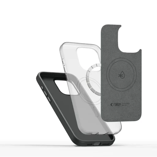 Tech-protect Silicone Pure Magsafe Iphone 15 Pro Agyag Tok - 3
