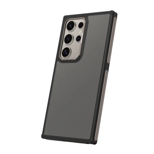Crystal Black tok Samsung Galaxy S24 Ultra szürke tok - 2
