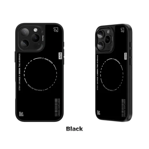  iPhone 16 Pro Max fekete Benks Dynamic Minimalist tok - 4