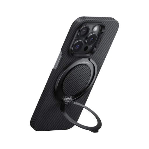 Benks Ring holder Grip 600D mágneses fekete - 1