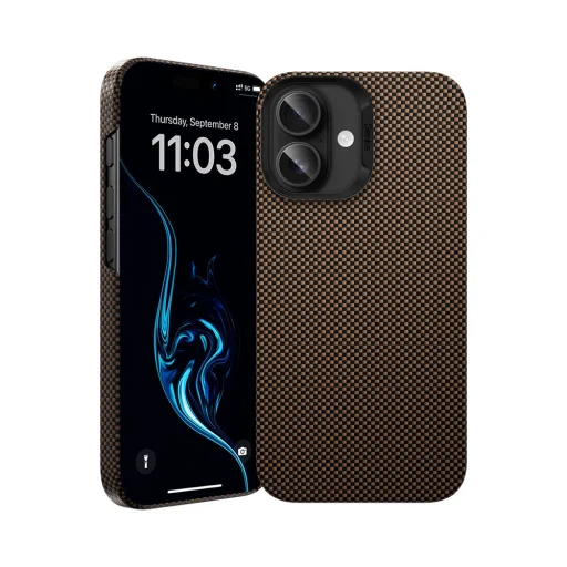  iPhone 16 Arany Benks Mágneses Armor Tint Kevlar 1000D (0063) tok - 1