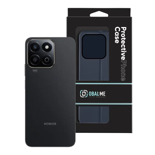 OBAL:ME SmoothTouch fliptok Honor 200 Smart sötétkék tok - 5