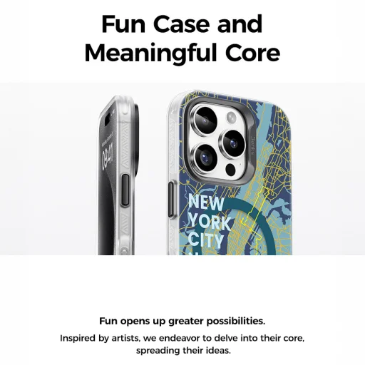  iPhone 16 Plus Benks Magnetic City New York tok - 4