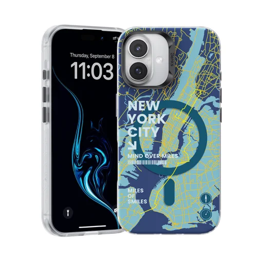  iPhone 16 Plus Benks Magnetic City New York tok - 1
