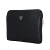 Guess PU Grained Triangle Logo laptop táska 14" fekete thumbnail