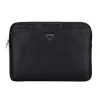 Guess PU Grained Triangle Logo laptop táska 14" fekete thumbnail