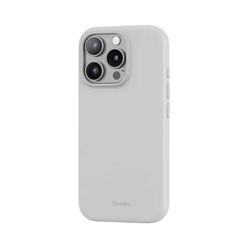  iPhone 16 Pro Max szürke Benks Magnetic Vita Pro szilikon tok - 3