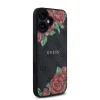  iPhone 16 fekete Guess PU Leather 4G Roses MagSafe tok thumbnail