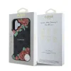  iPhone 16 fekete Guess PU Leather 4G Roses MagSafe tok thumbnail