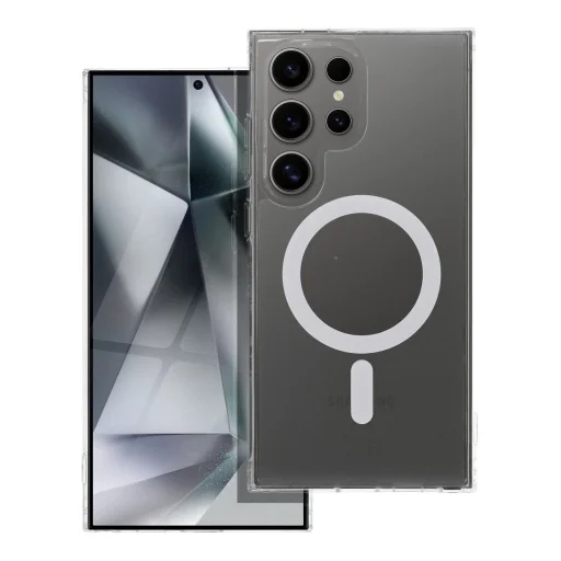 FROST MAG COVER tok MagSafe kompatibilitással SAMSUNG S25 Edge átlátszó - 1