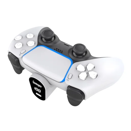 iPega P5042 Hordozható Újratölthető Akkumulátor PS5 Kontrollerhez Fehér - 2