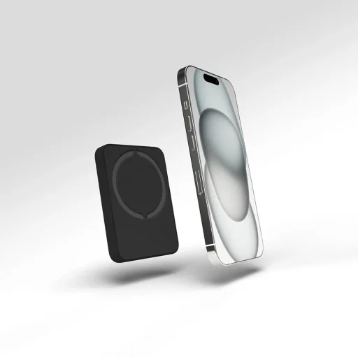 Puro Mini Power Mag 4200mAh Powerbank MagSafe USB-C - Fekete - 4