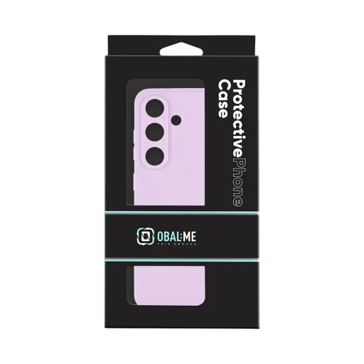 OBAL:ME Matt TPU Samsung Galaxy S25 lila tok - 3