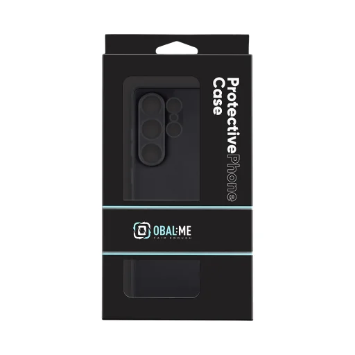 OBAL:ME Matt TPU tok Samsung Galaxy S25 Ultra fekete - 3