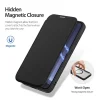 DUX DUCIS wallet fliptok SKIN X PRO kompatibilis MagSafe SAMSUNG S25 Plus fekete tok thumbnail