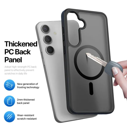 DUX DUCIS YIND tok Samsung Galaxy S25 Plus szürke - 3