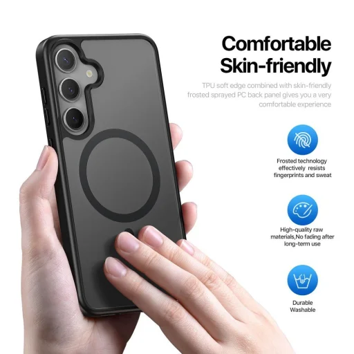 DUX DUCIS YIND tok Samsung Galaxy S25 Plus szürke - 4