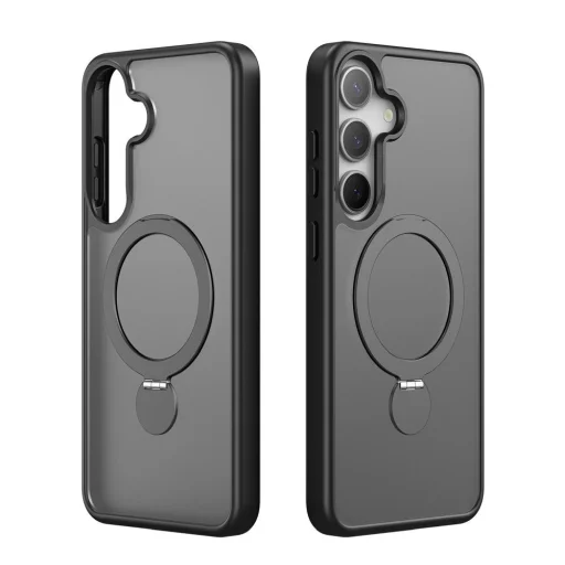 DUX DUCIS YIND fliptok SAMSUNG Galaxy S25 fekete tok - 3