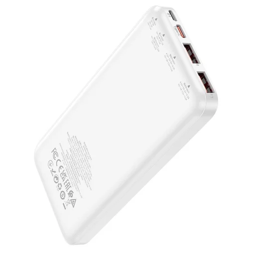 HOCO powerbank 10000 mAh PD QC 3A 22,5W J101 fehér - 6