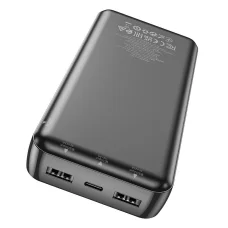 HOCO powerbanka 20000 mAh 2,1A J100A čierna