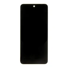 LCD kijelző + Érintőegység + Előlapi borítás Xiaomi Redmi Note 12 5G/Poco X5 5G fekete (szervíz csomag)