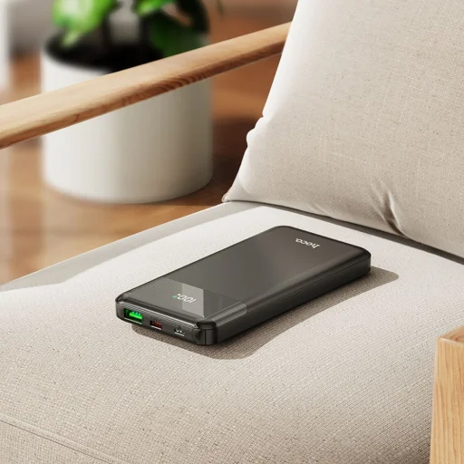 HOCO powerbank 10000 mAh PD QC3.0 3A 20W J102 čierna - 3