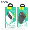 HOCO powerbank 20000 mAh PD QC3.0 3A 20W J102A fekete thumbnail