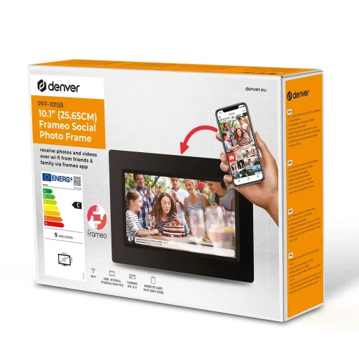 Denver Frameo PFF-1015B 10.1" Digitális Képkeret - Fekete - 7