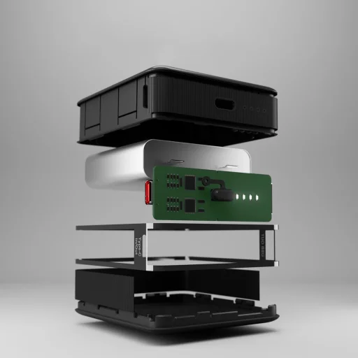 10,000 mAh power bank Power Delivery technológiával Fekete - 11