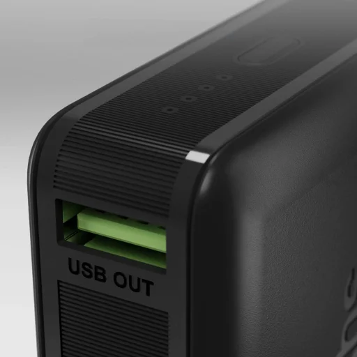 10,000 mAh power bank Power Delivery technológiával Fekete - 6