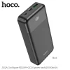 HOCO powerbank 20000 mAh PD QC3.0 3A 20W J102A fekete thumbnail