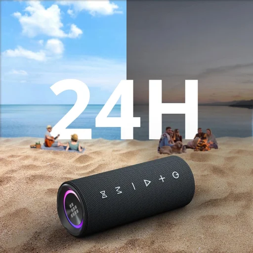 Tronsmart Mirtune C2 24W Bluetooth Hordozható Hangszóró - Fekete - 10