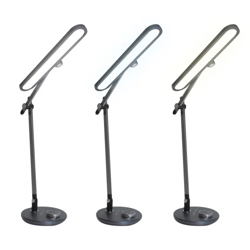 Svensson Asztali Lámpa RIGA 12W 620lm metálszürke - 4