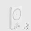 5000 mAh vezeték nélküli mágneses Power Bank Fehér thumbnail