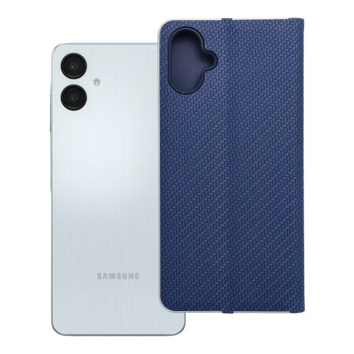  Samsung Galaxy A06 Kék LUNA Carbon fliptok - 14