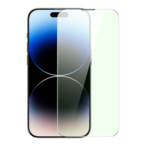 Baseus Crystal Series betekintésgátló edzett üvegfólia iPhone 14 Pro üvegfólia - 3