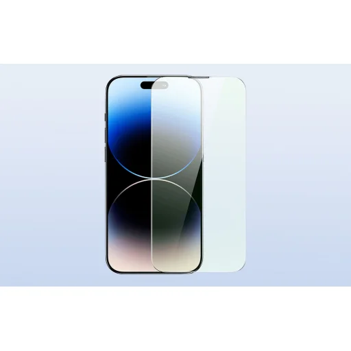 Baseus Crystal Series betekintésgátló edzett üvegfólia iPhone 14 Pro üvegfólia - 6
